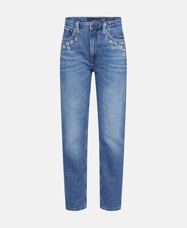 

Прямые джинсы Guess, синий