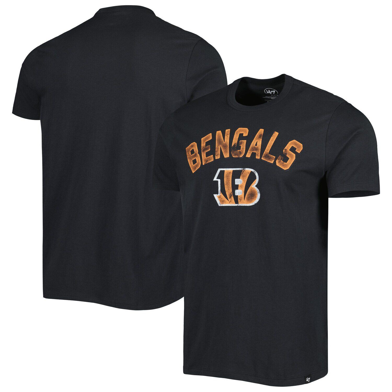 

Мужская черная футболка Cincinnati Bengals All Arch Franklin '47