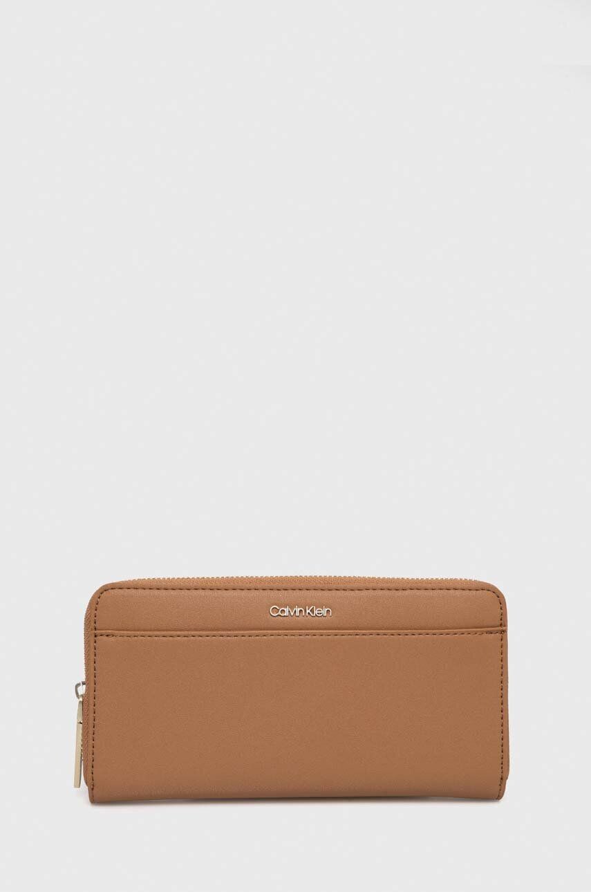 

Кошелек Кельвин Кляйн Calvin Klein, коричневый