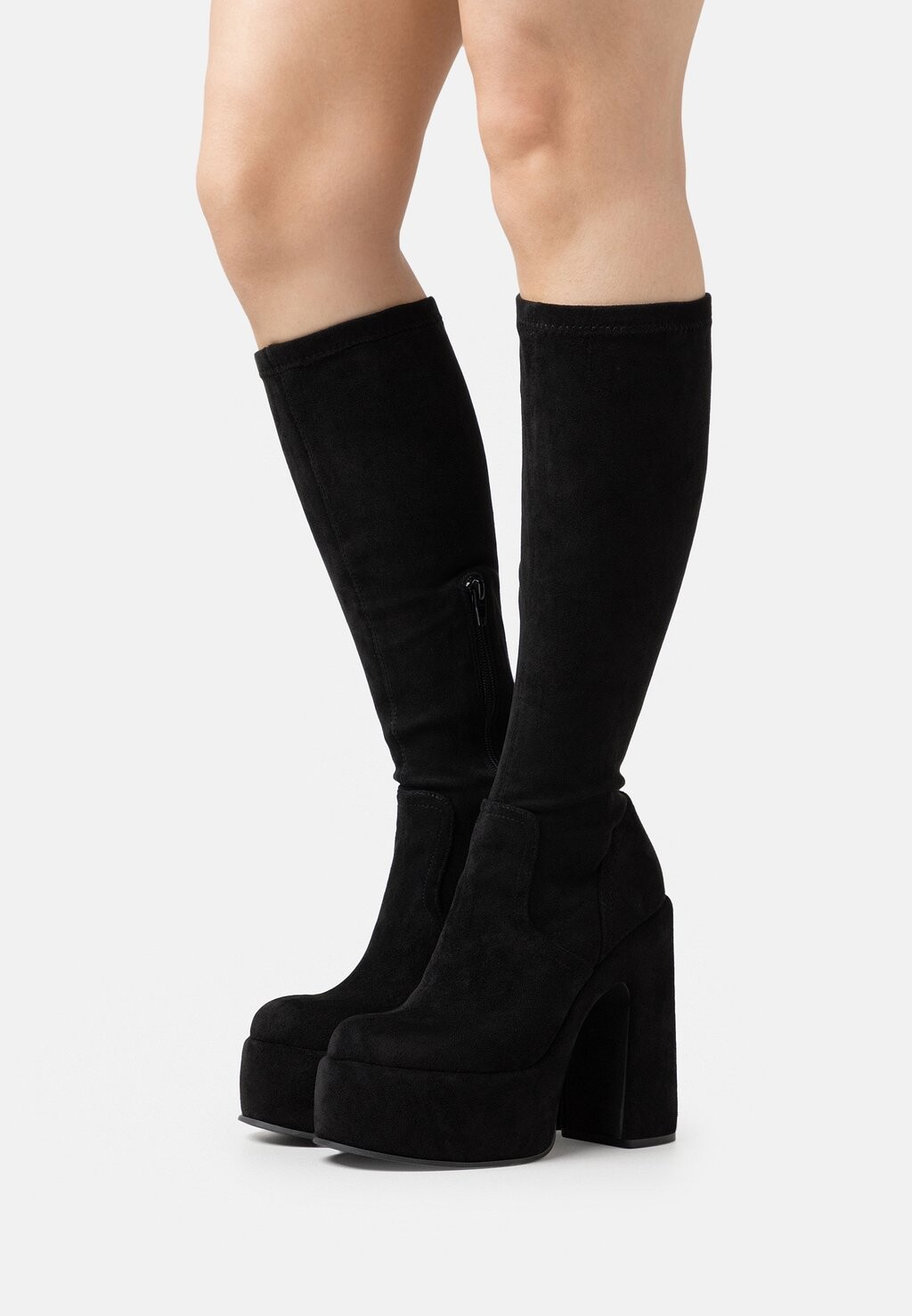 

Сапоги на высоком каблуке ALDO, черный