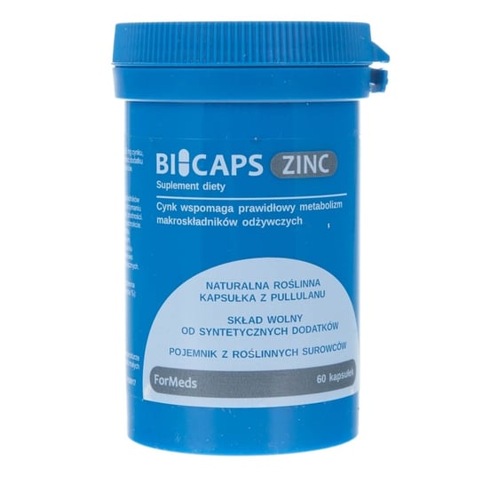 Bicaps Цинк Formeds, 60 капсул formeds bicaps e c 60 капсул