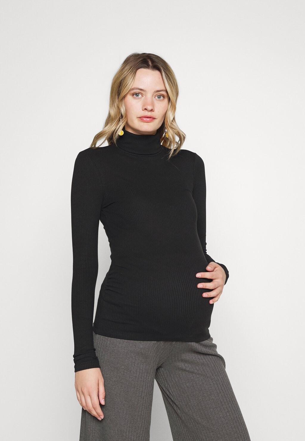 

Топ с длинными рукавами Pieces Maternity, черный