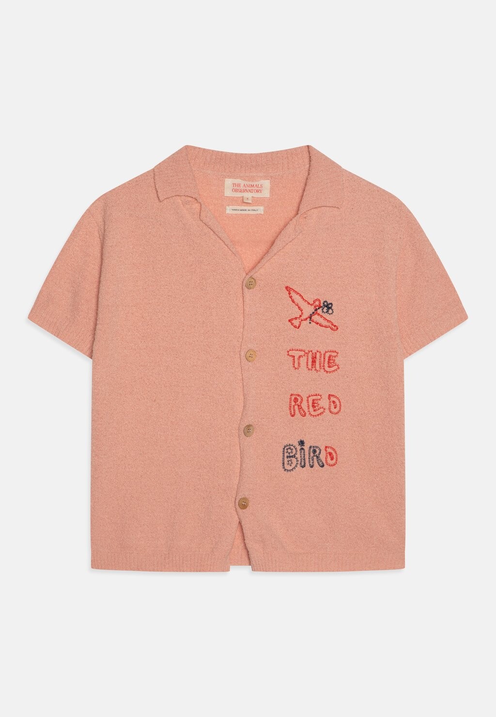 

Рубашка WHALE KIDS UNISEX THE ANIMALS OBSERVATORY, цвет soft pink