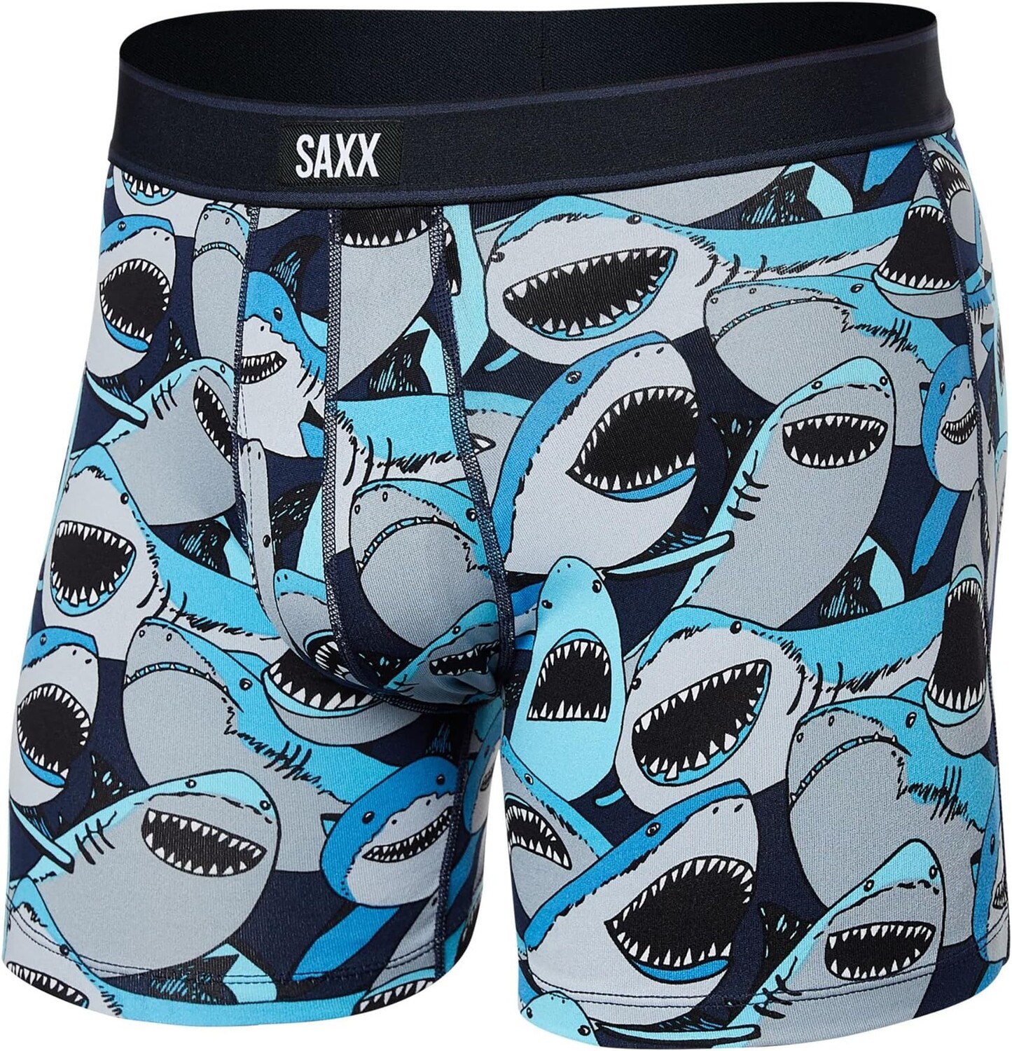 

Трусики-боксеры Daytripper для полетов SAXX UNDERWEAR, цвет Shark Tank Camo/Navy