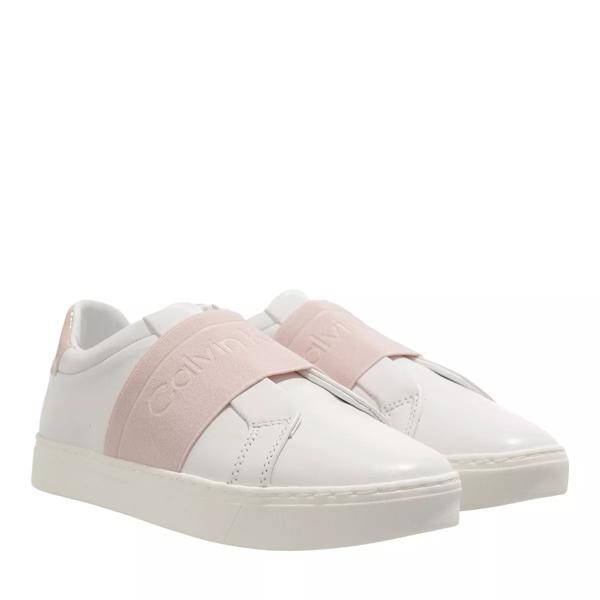 

Кроссовки cupsole sneaker white/sping Calvin Klein, розовый