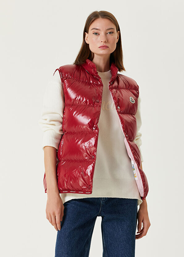 

Пуховый жилет Badia Moncler, красный