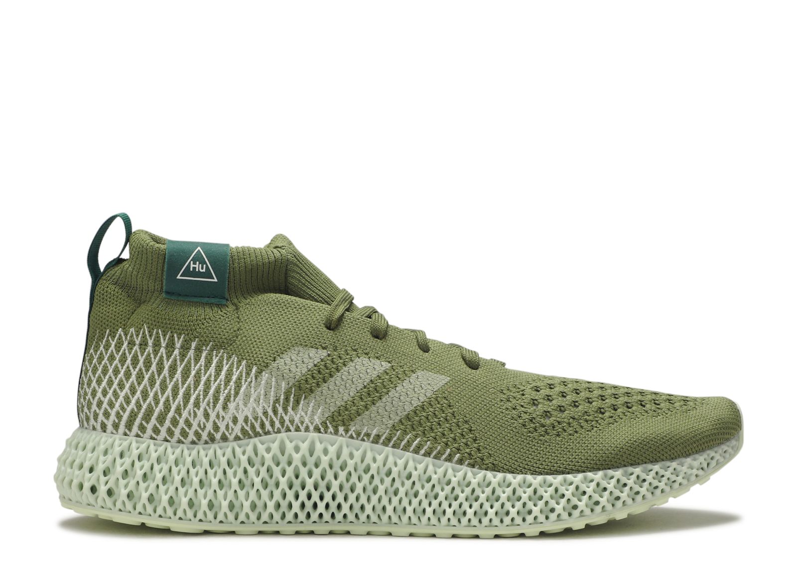 Кроссовки adidas Pharrell Williams X 4D Runner 'Olive', зеленый adidas originals x pharrell williams superstar primeknit