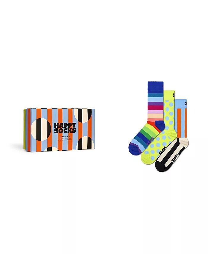 

Подарочный набор из 3 носков Happy Socks, синий