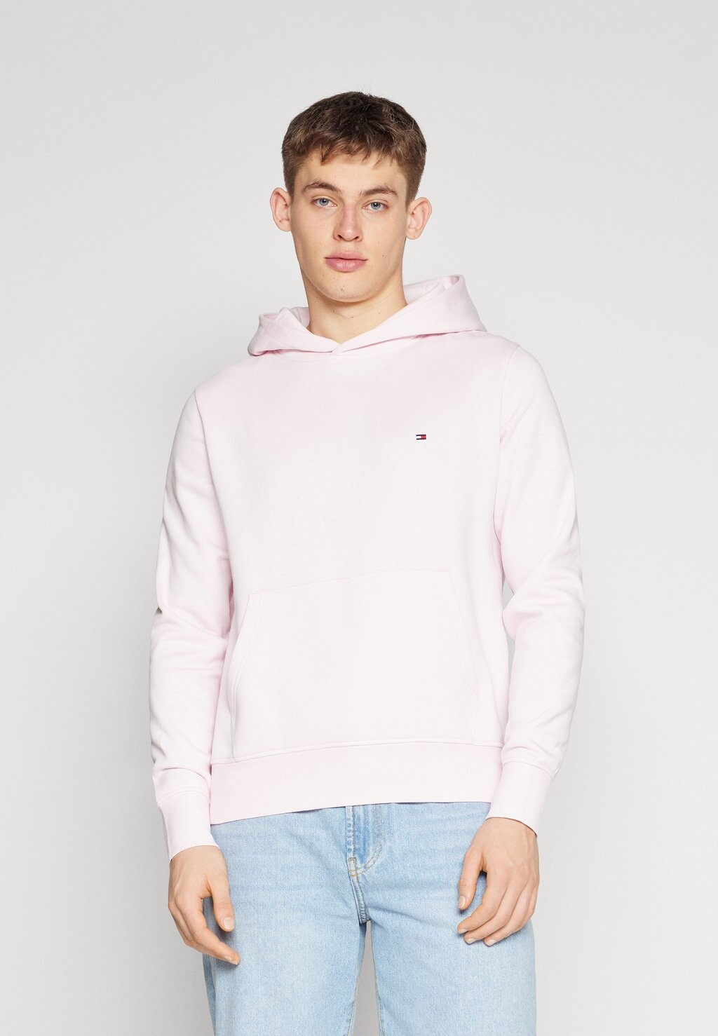 

Толстовка Flag Logo Hoody Tommy Hilfiger, цвет light pink