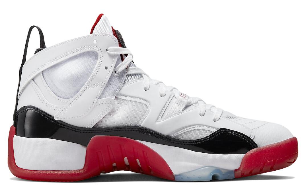 

Кроссовки мужские баскетбольные Jordan Other Vintage, белый / красный
