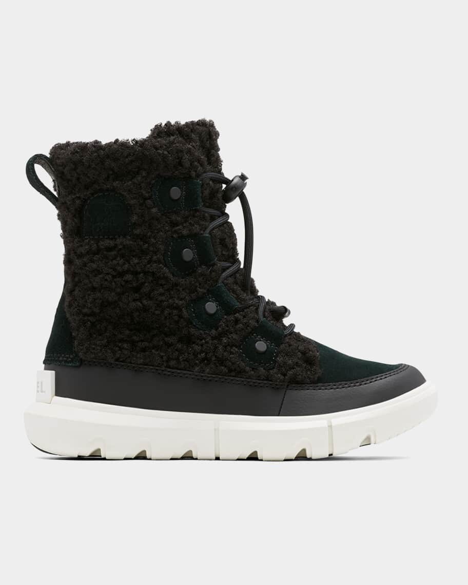 

Детские ботинки Explorer Cozy из искусственного меха Sorel