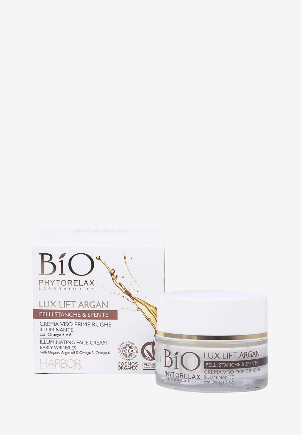 

Антивозрастной Lux Lift Argan Vegan & Organic Освещающий Крем Для Лица Ранние Морщины Phytorelax