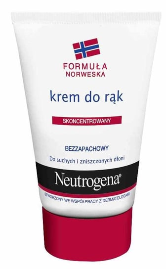neutrogena крем для рук норвежская формула concentrated без запаха 50 мл Норвежская формула, высококонцентрированный крем для рук без запаха, 50 мл Neutrogena