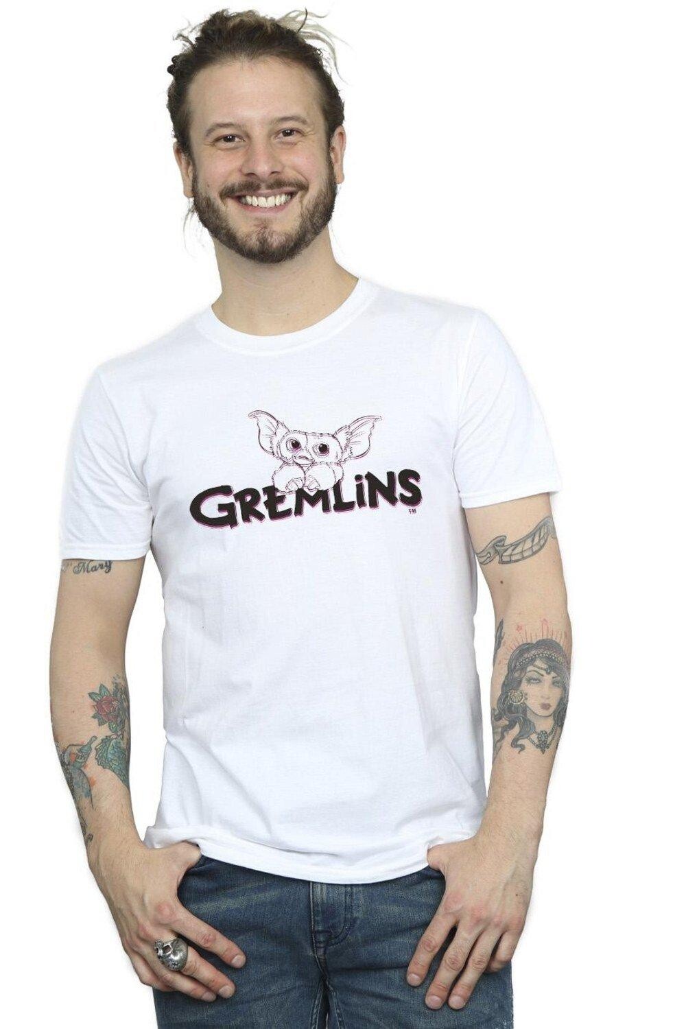 

Футболка с логотипом Gremlins, белый