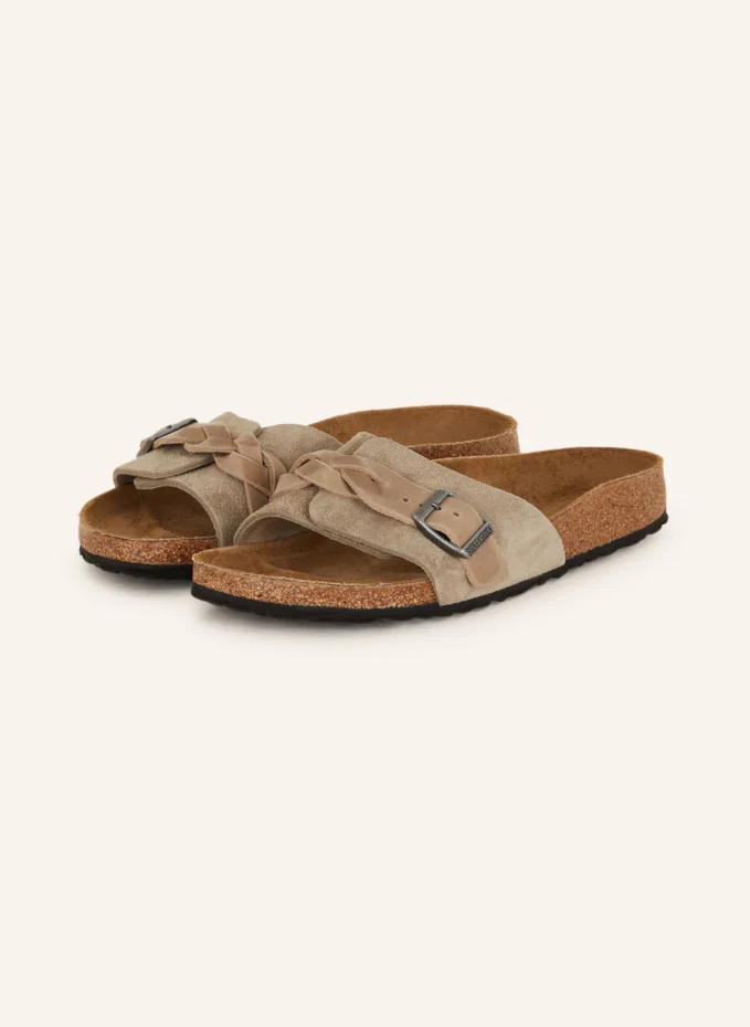 

Мюли oita braided Birkenstock, коричневый