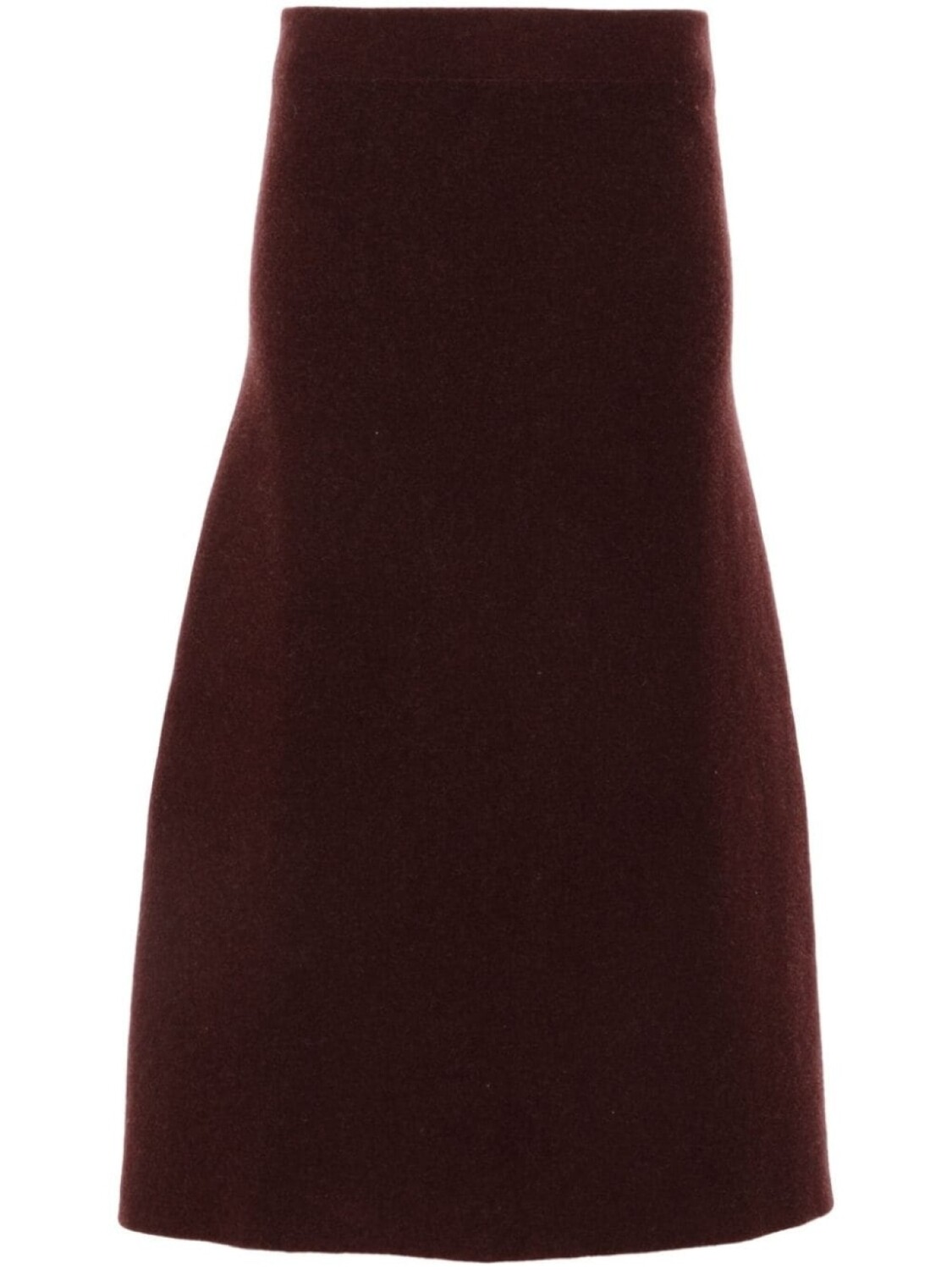 

Jil Sander юбка миди А-силуэта, красный
