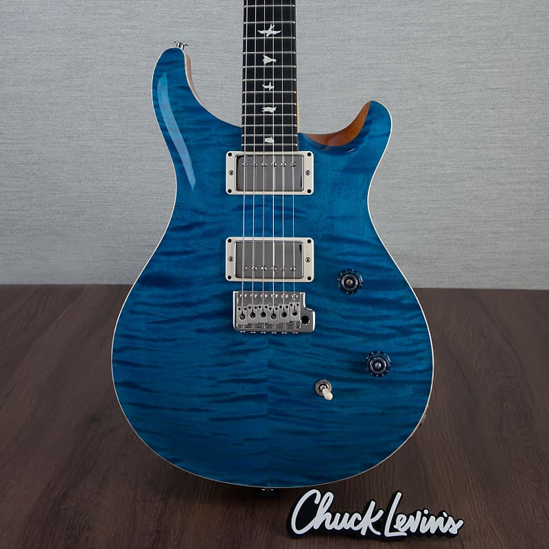 

Электрогитара PRS CE24 Flame Maple Electric Guitar, Ebony Fingerboard - Blue Mateo - CHUCKSCLUSIVE - #230361510