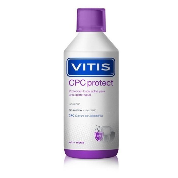Ополаскиватель для рта CPC Protect Colutorio Vitis, 500 ml dentek advanced clean floss picks жидкость для полоскания рта 150 зубочисток
