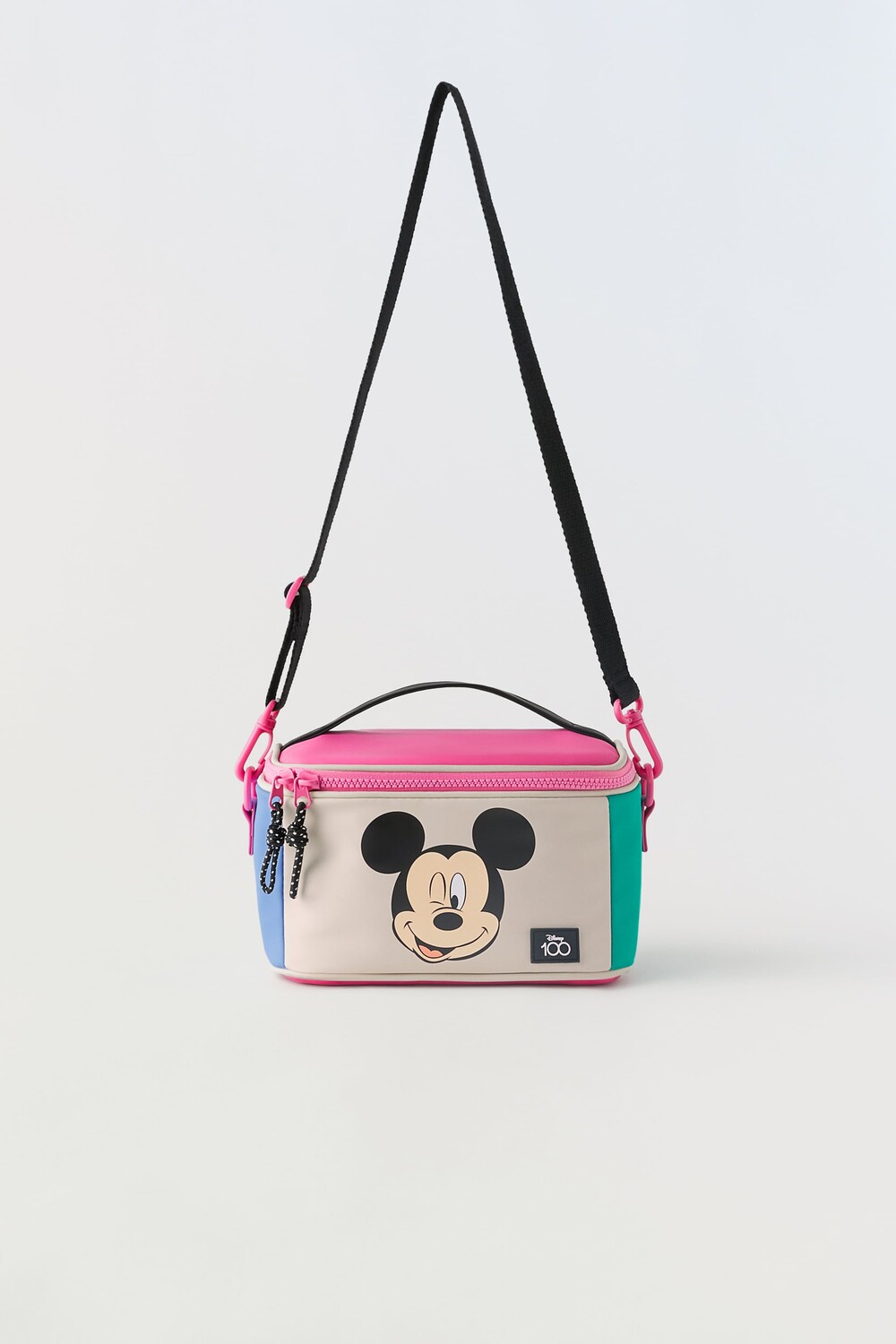 

Резиновый микки маус disney 100-летняя юбилейная сумка для туалета Zara, розовый