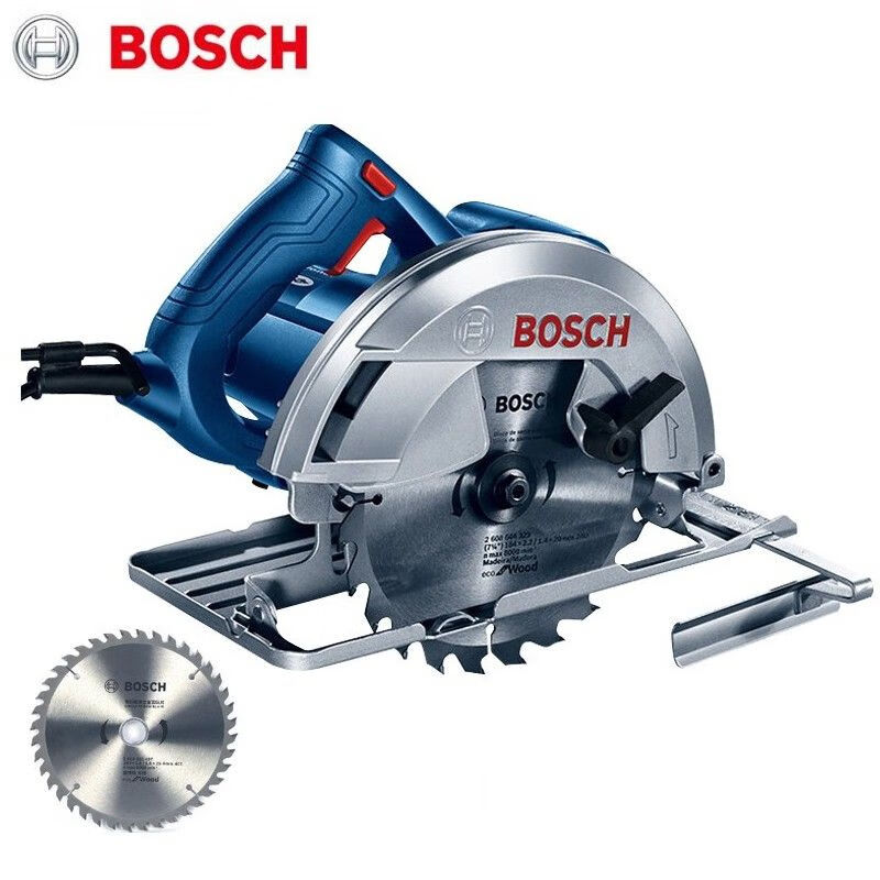 Циркулярная пила Bosch GKS 140 с насадкой, 1400W