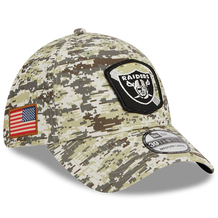 

Бейсболка New Era Las Vegas Raiders, камуфляж
