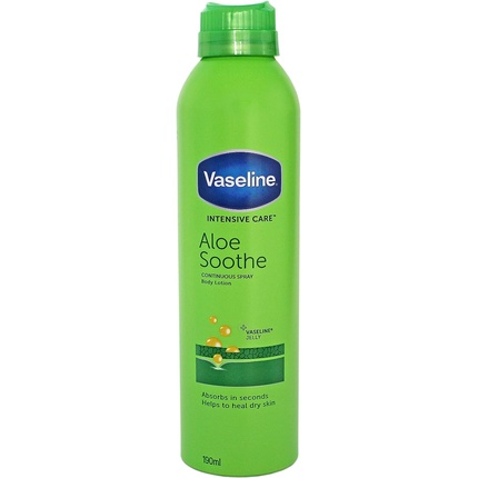 Интенсивный уход Aloe Soothe Spray Moisturizer 190 мл Алоэ Вера, Vaseline vaseline aloe soothe 400ml