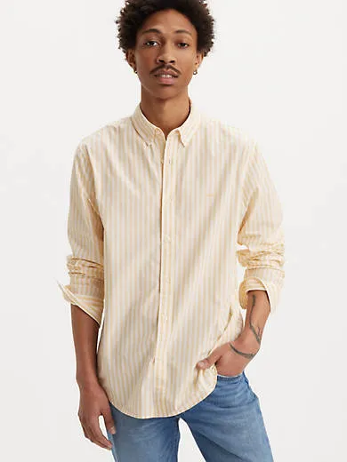 

Настоящая рубашка на пуговицах Levi's, желтый
