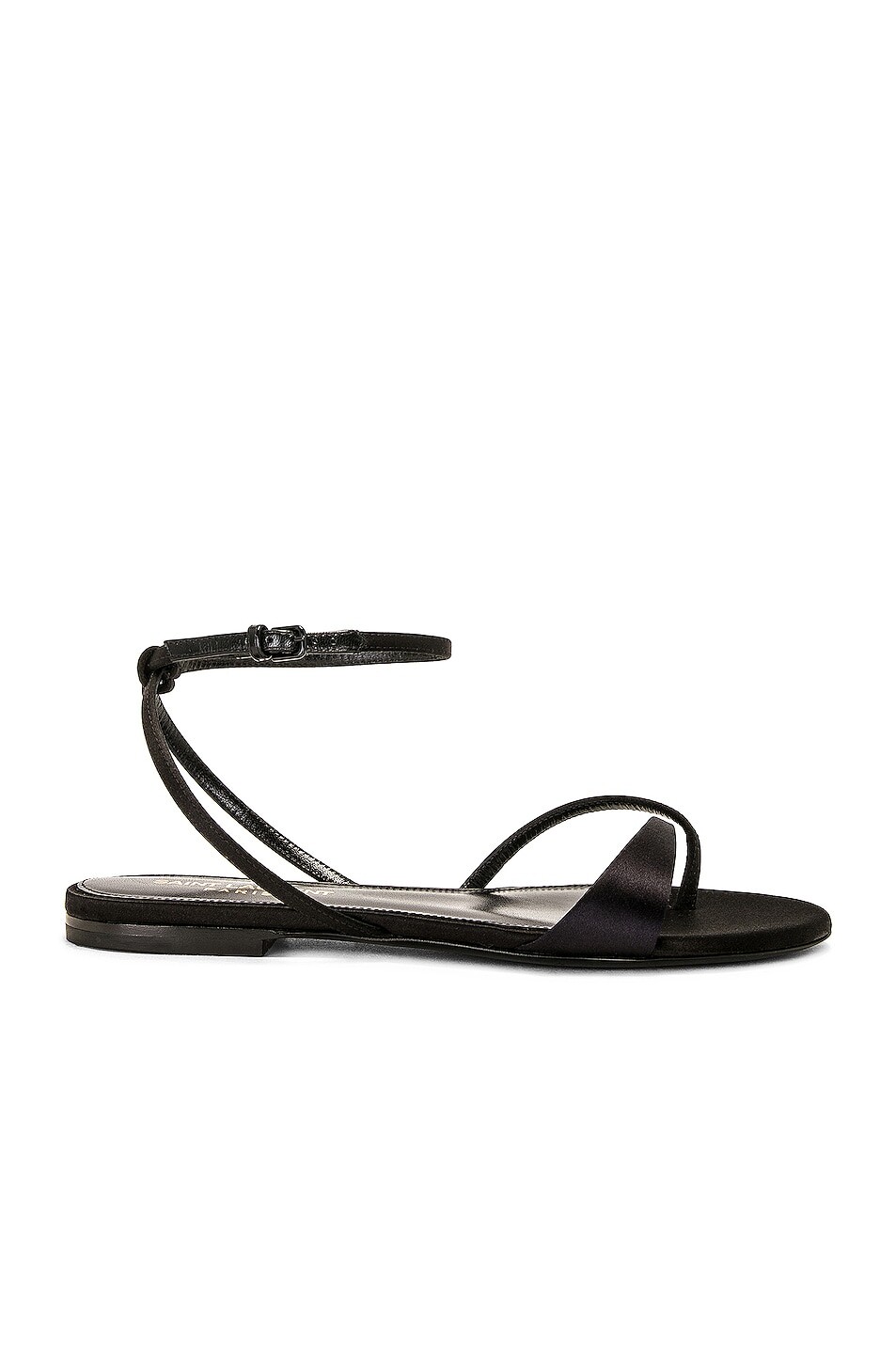

Сандалии Saint Laurent Dive Flat, цвет Navy & Nero