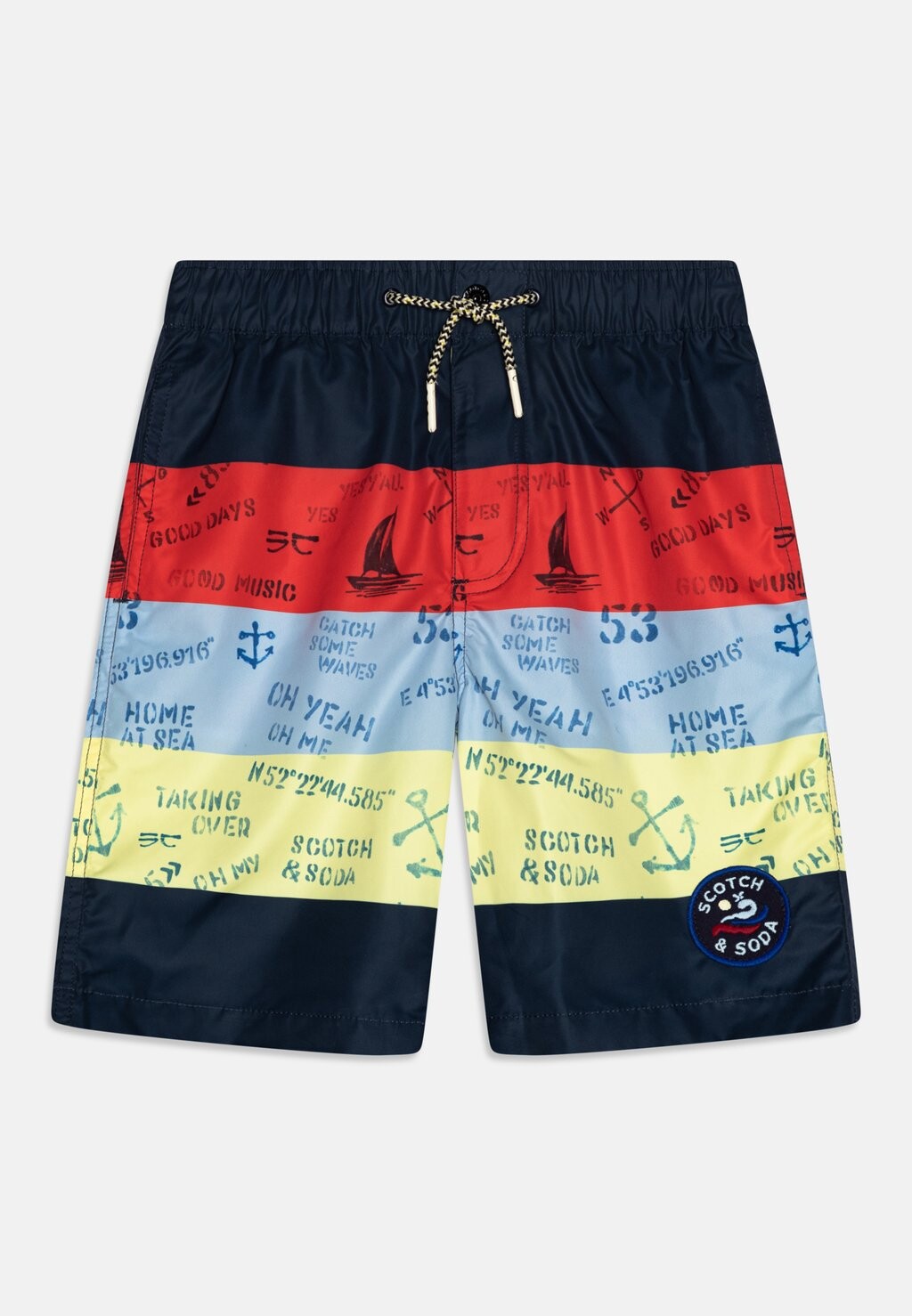 

Шорты для плавания LONG LENGTH COLOUR BOARD Scotch & Soda, цвет multi-coloured