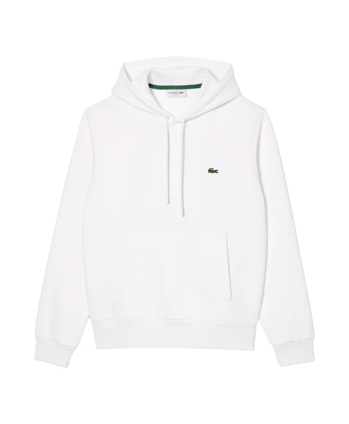 

Толстовка из крокодиловой кожи осень зима Lacoste, белый