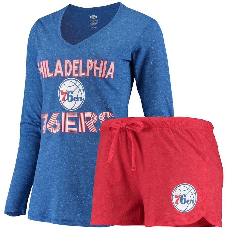 

Пижамный комплект Concepts Sport Philadelphia 76Ers, красный