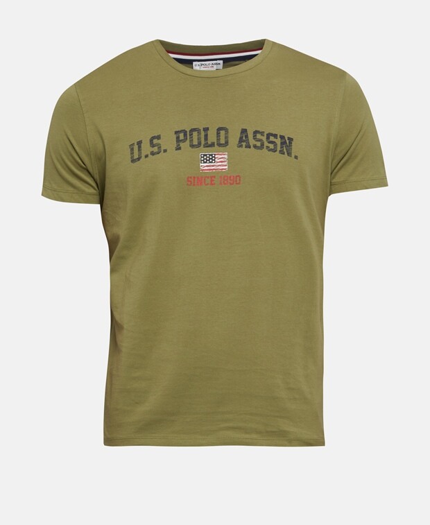 

Футболка U.S. Polo Assn., хаки