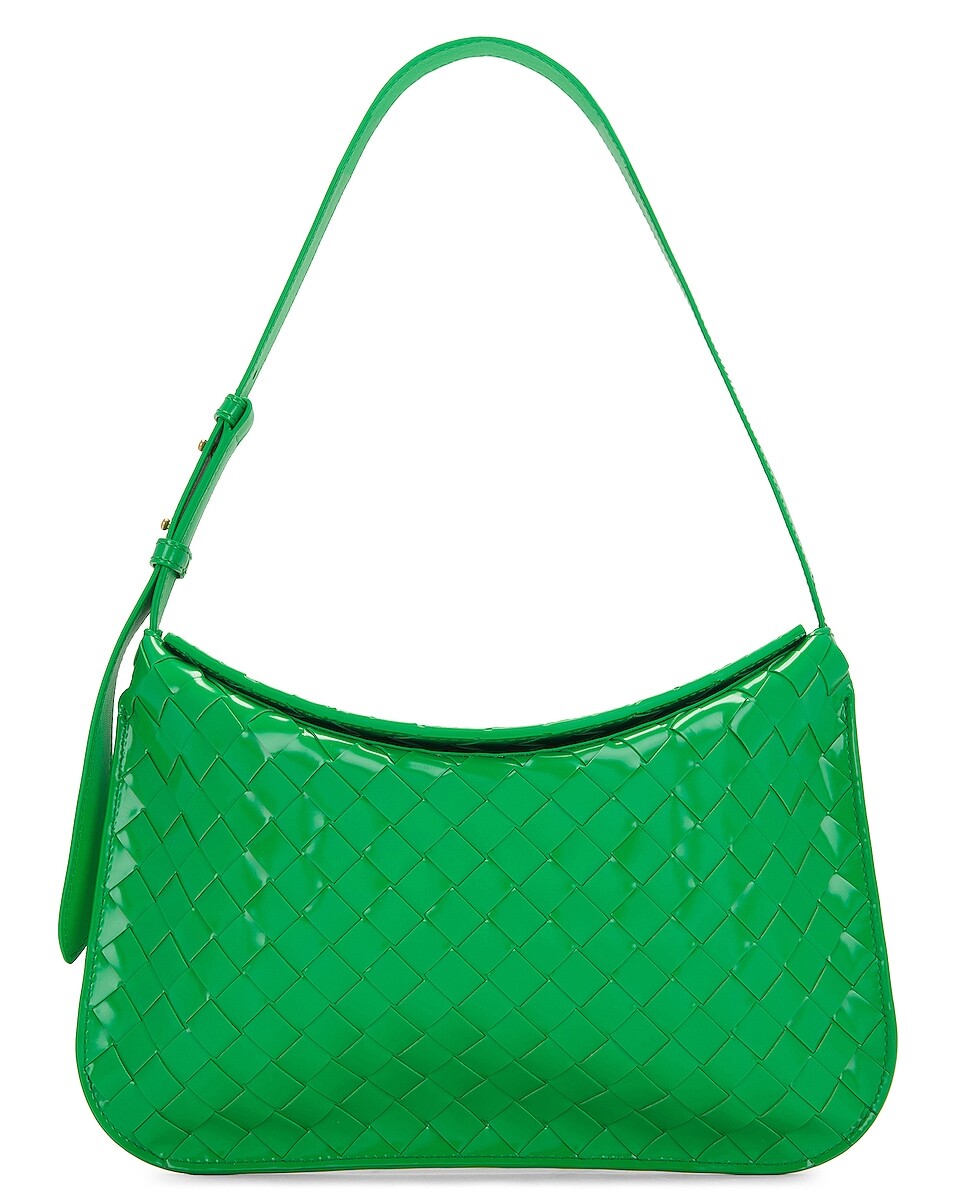 

Сумка через плечо Bottega Veneta Small Metal Loops, цвет Parakeet & Gold