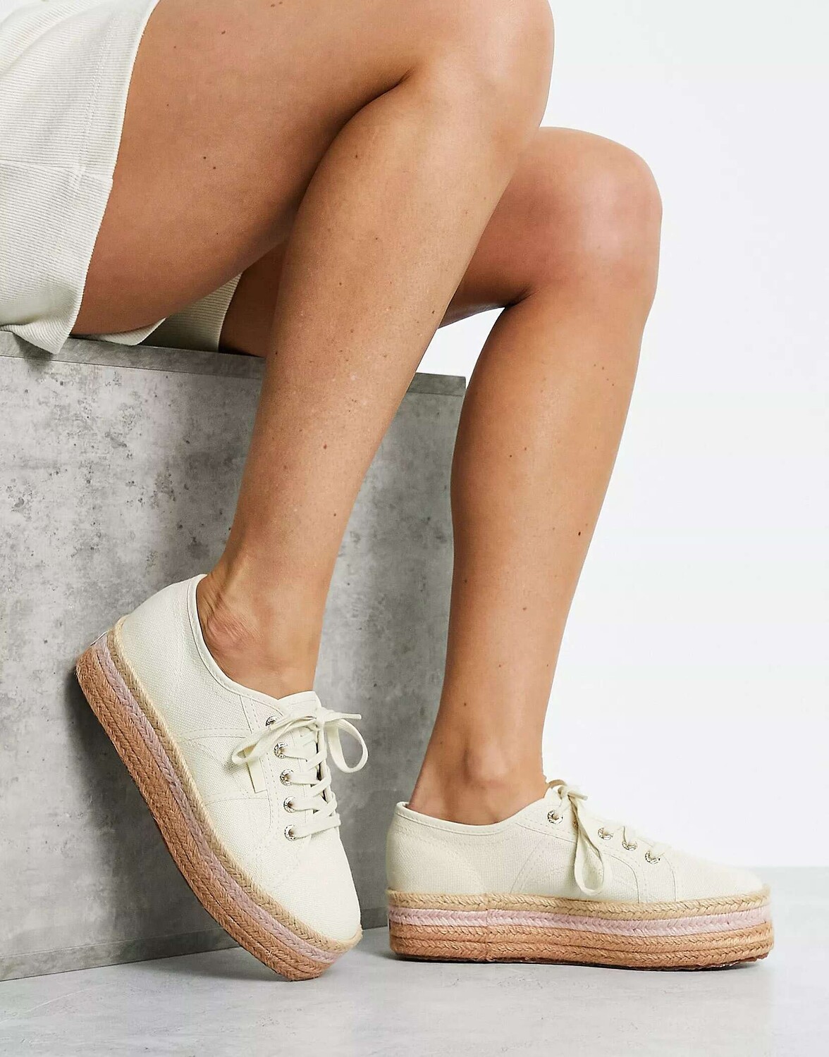 Песочные кроссовки-эспадрильи Superga 2790 Rope