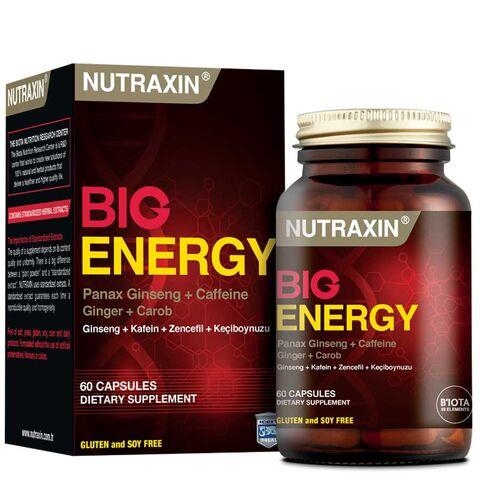 

Nutraxin Big Energy 60 капсул