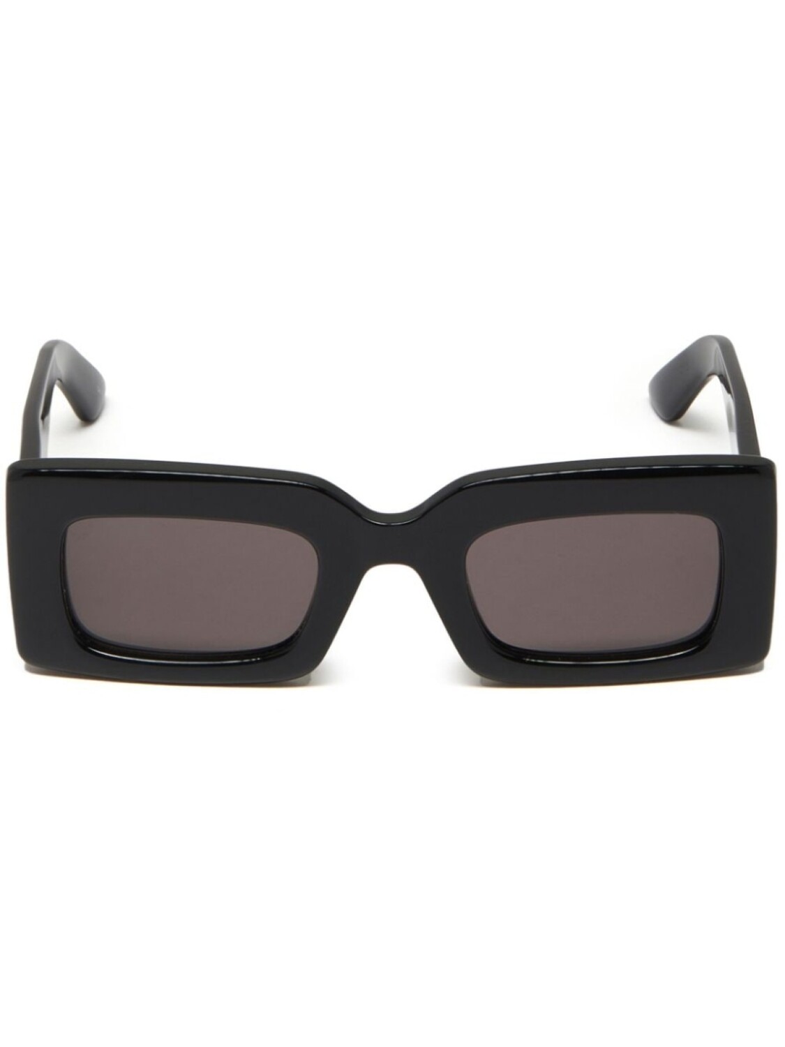 

Alexander McQueen Eyewear солнцезащитные очки в прямоугольной оправе с логотипом, черный