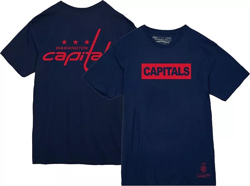

Темно-синяя футболка Mitchell & Ness Washington Capitals Penalty Box