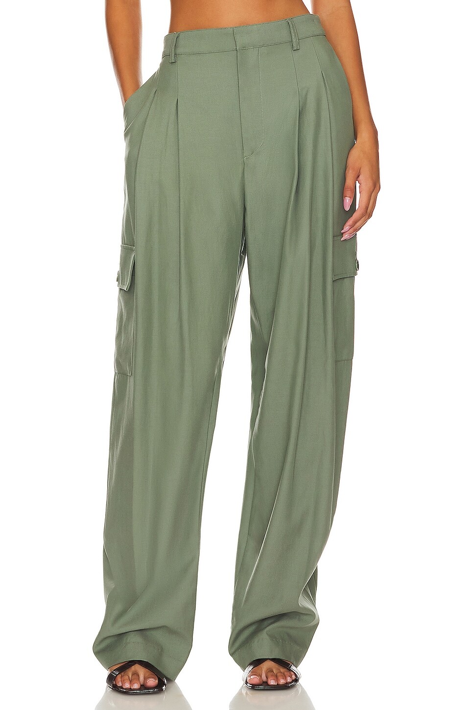 

Брюки Enza Costa Cargo Trouser, цвет Sage