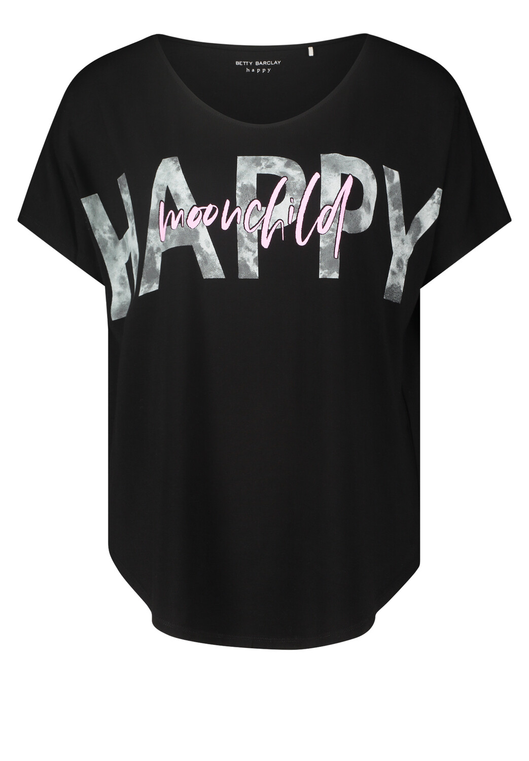 

Спортивная футболка Betty Barclay Oversize Shirt mit V Ausschnitt, черный