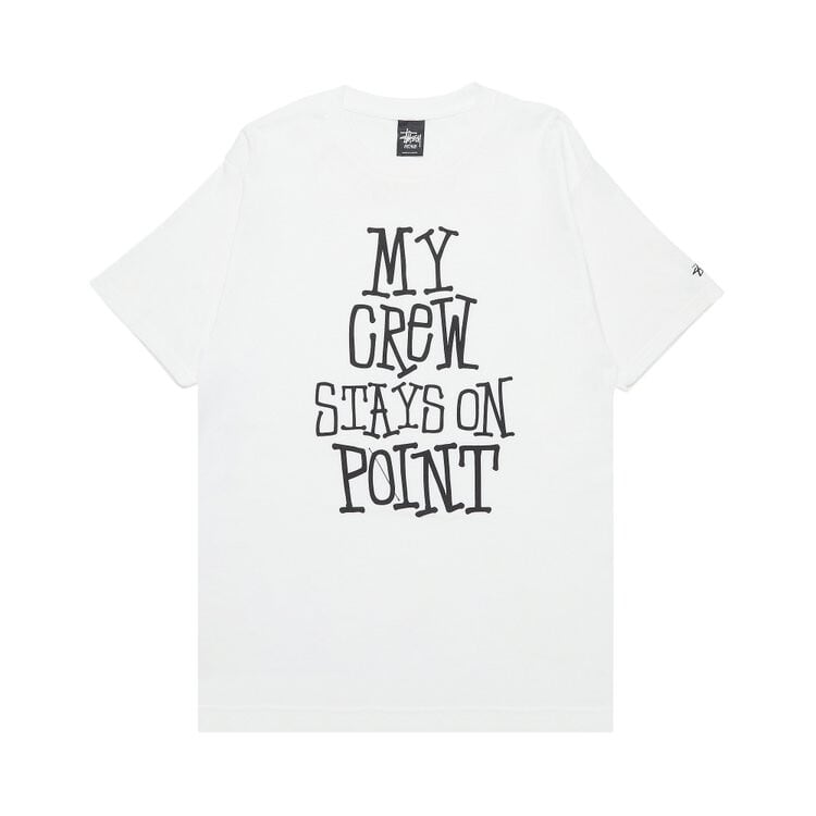 

Футболка Stussy My Crew 'White', белый