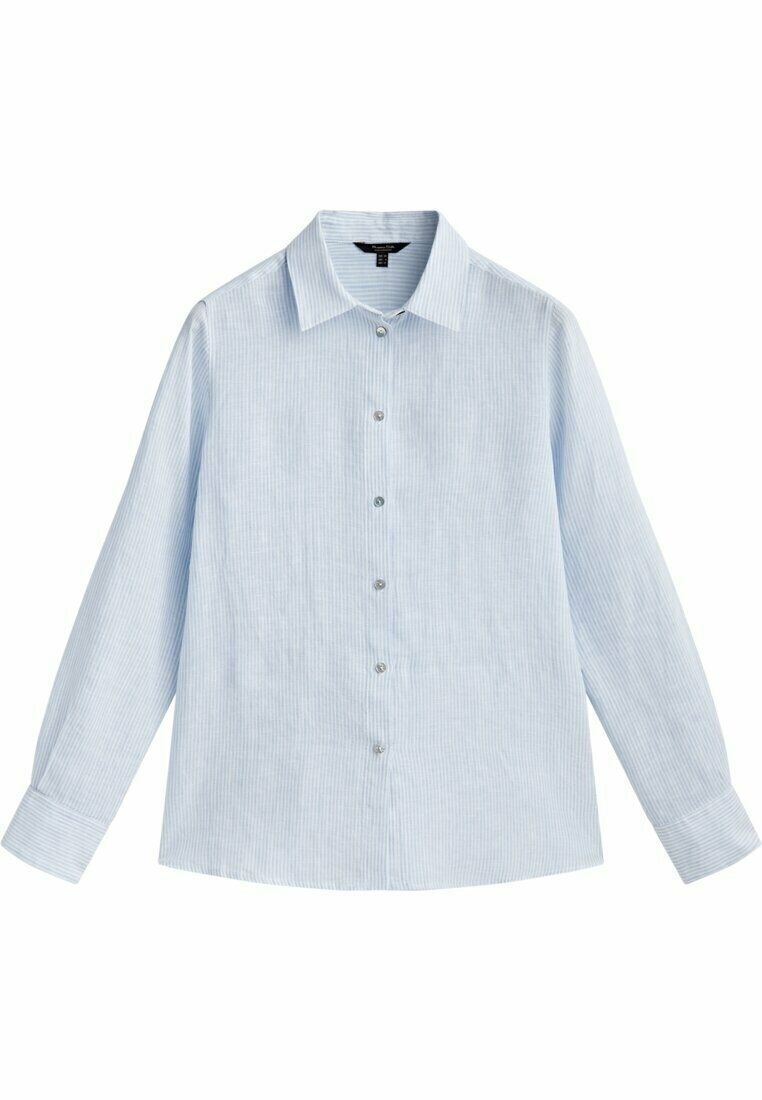 

Блуза на пуговицах Massimo Dutti, синий