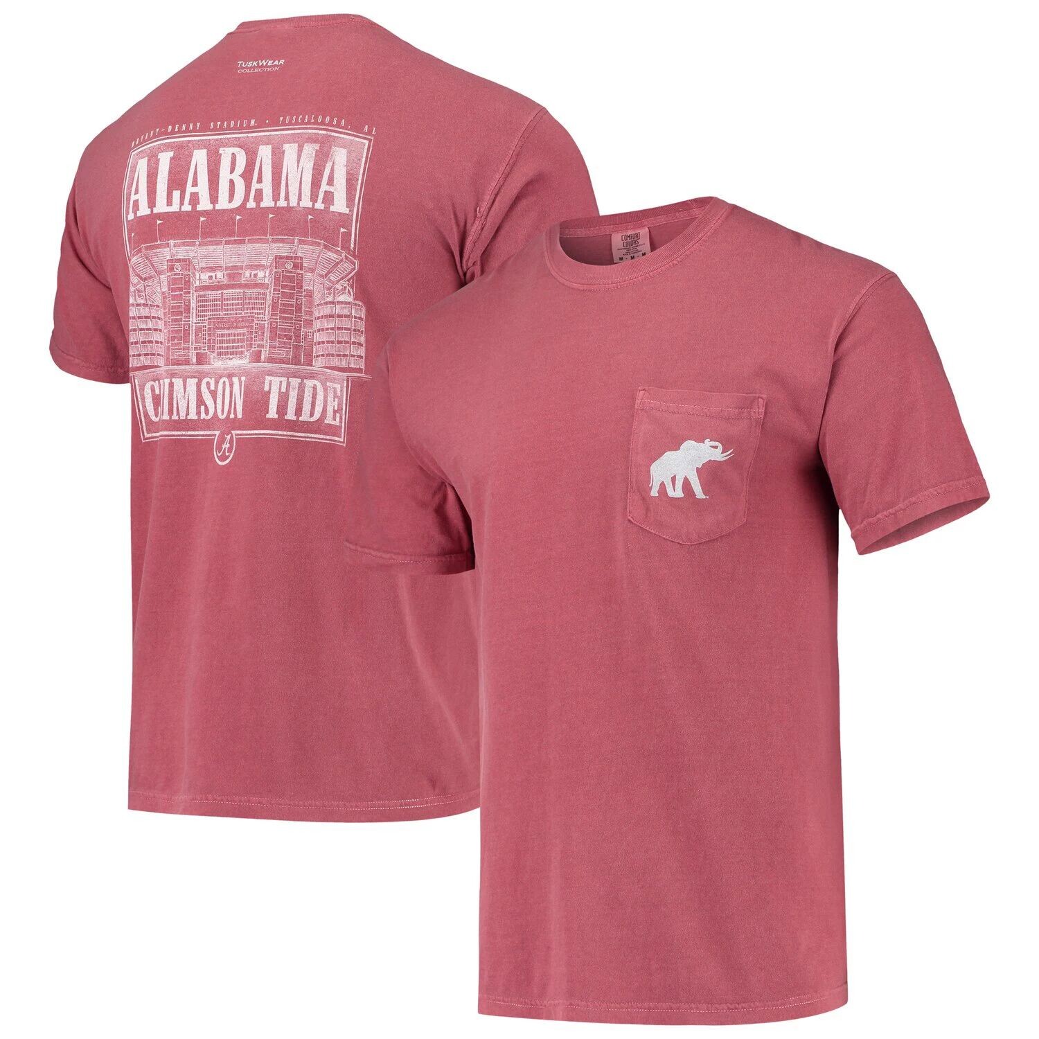

Мужская футболка Crimson Alabama Crimson Tide Stadium Comfort Colours