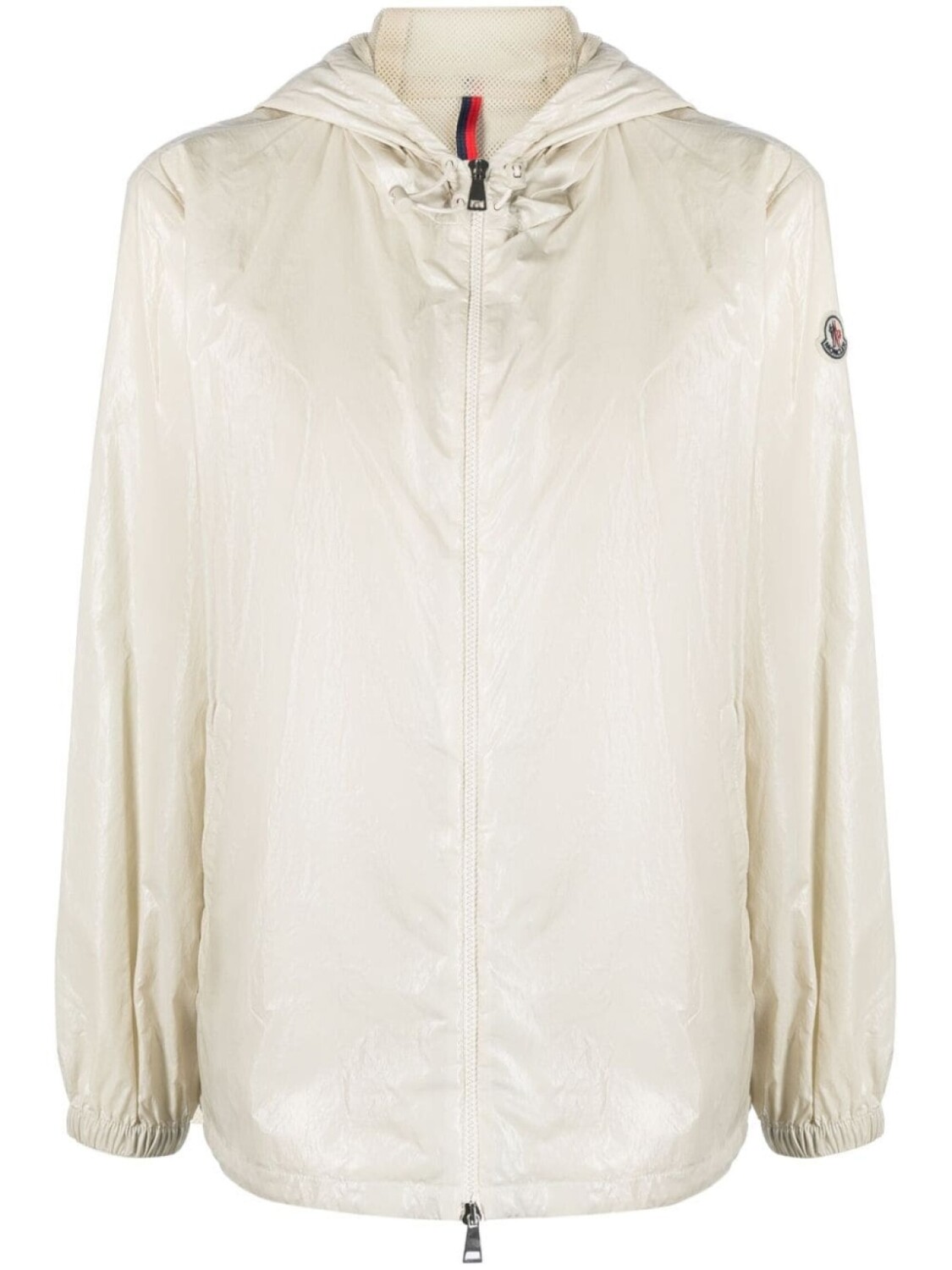 

Moncler куртка на молнии с капюшоном, нейтральный цвет