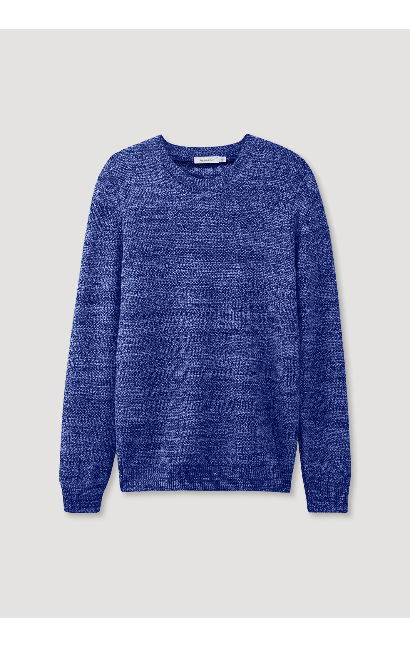 Пуловер Hessnatur Mouliné, цвет ultramarine