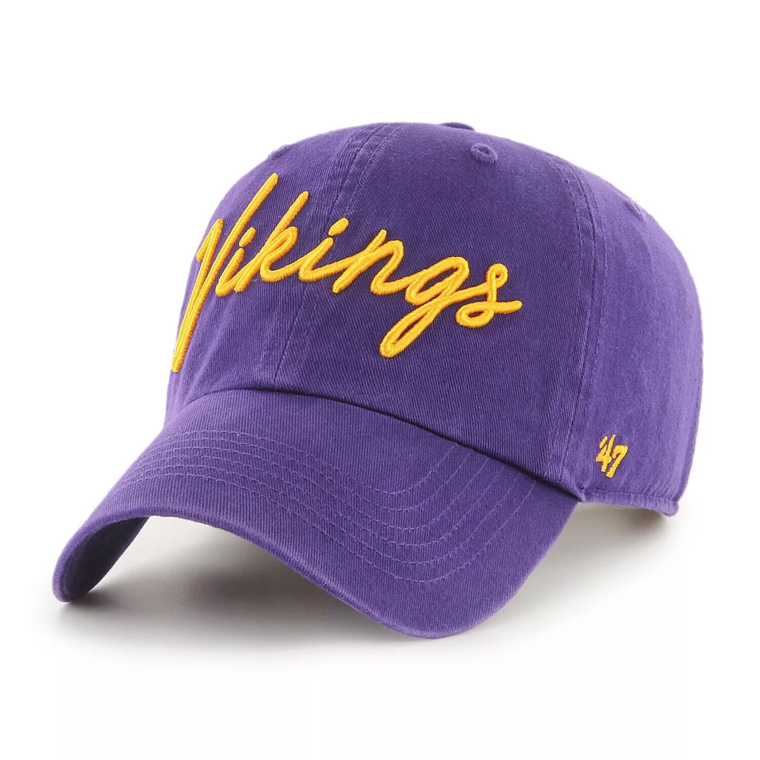 

Женская регулируемая кепка с фиолетовым вокалом Minnesota Vikings '47