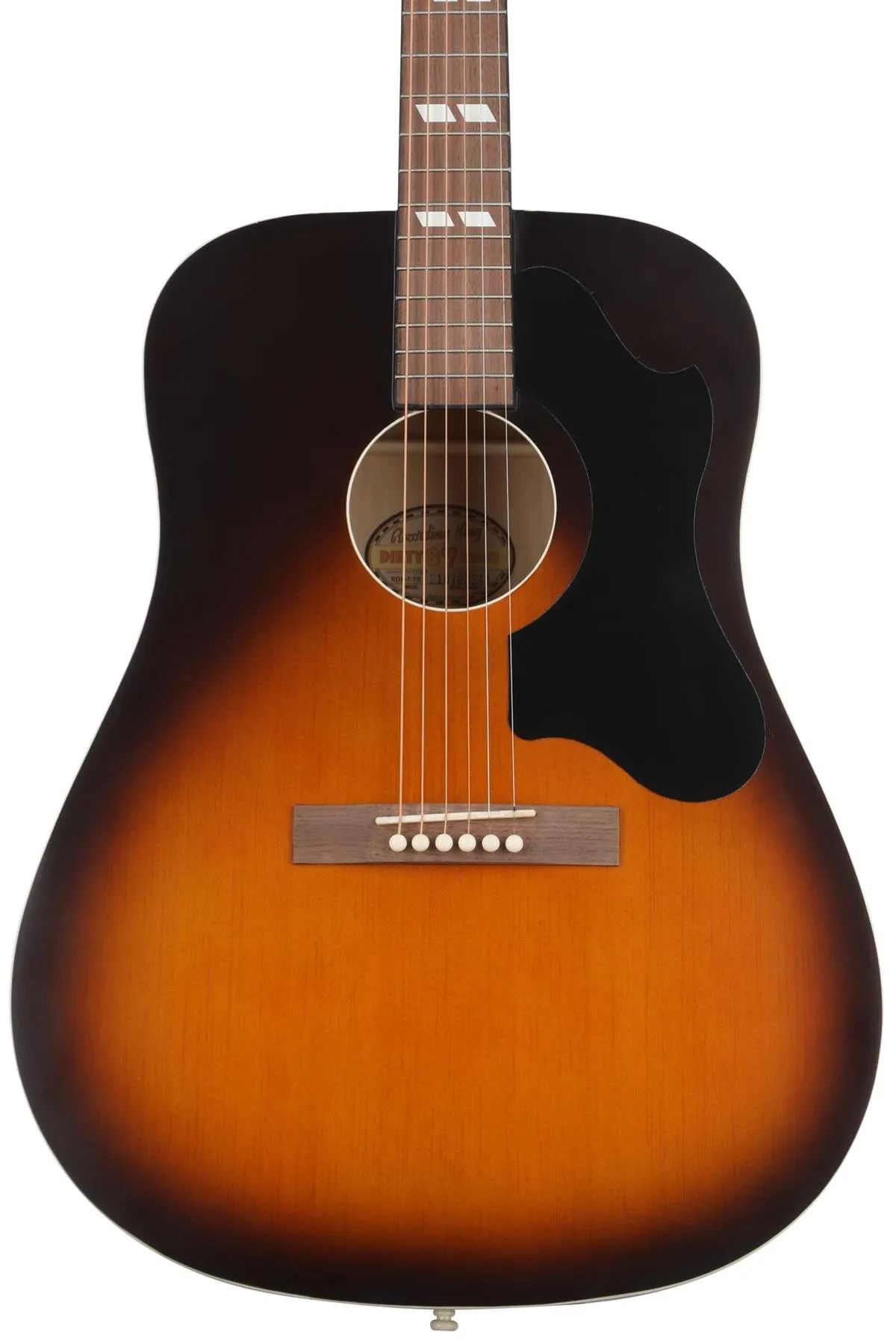 

Запись акустической гитары King Dirty 30s Series 7 Dreadnought - табак Sunburst