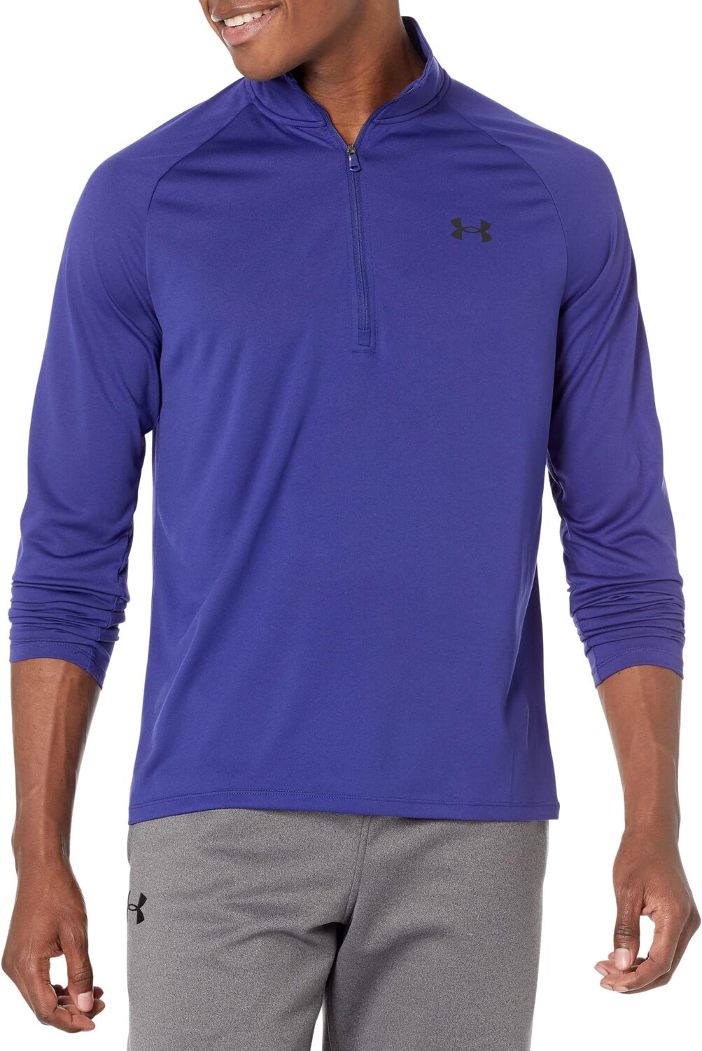 

UA Tech 1/2 на молнии Under Armour, цвет Sonar Blue/Black
