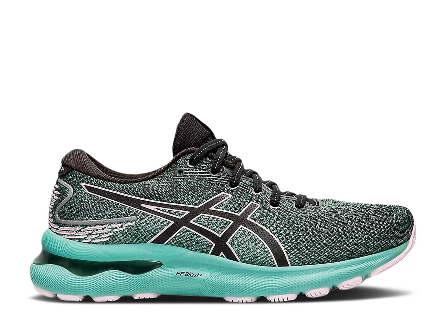 

Кроссовки ASICS Wmns Gel Nimbus 24 'Black Barely Rose', зеленый