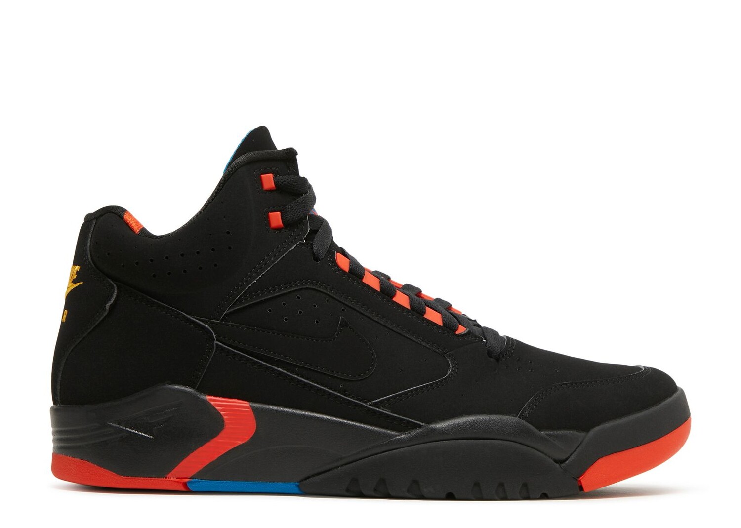 Кроссовки Nike Air Flight Lite Mid 'Black Team Orange', черный