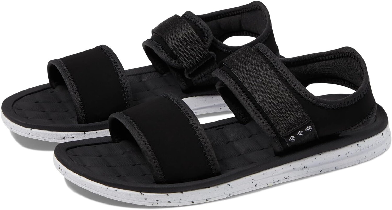 

Сандалии на плоской подошве V.Co Draft Sport Volcom, цвет Black/White